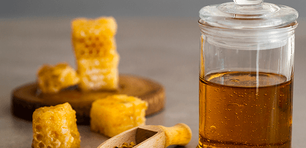 Honeycomb and Jar
